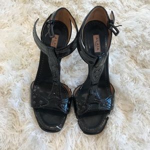 Alaia-Pairs strappy heels